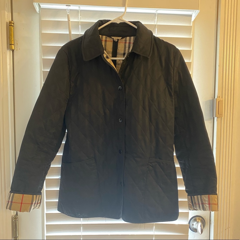 Burberry quilted jacket/ coat 100% authentic